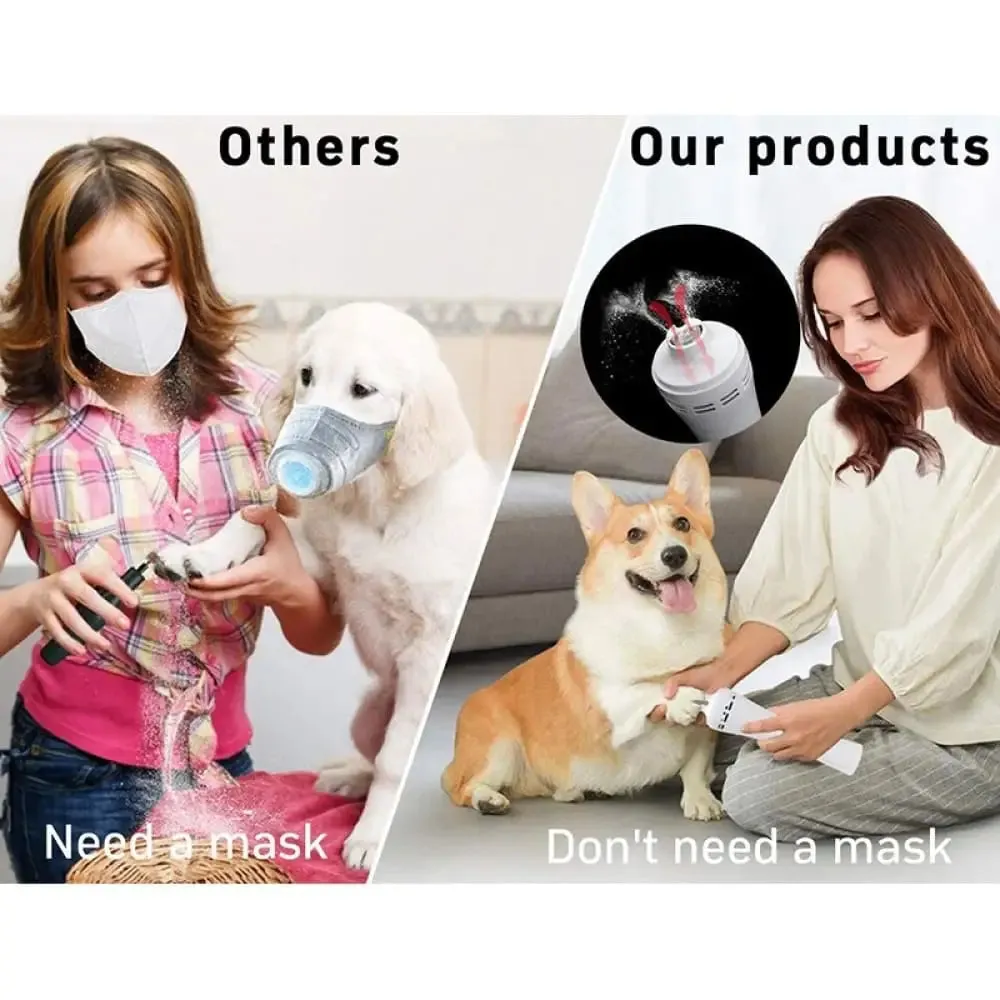 3 Speed Painless Low Noise Nail Grinder Usb Charging Nail Trimmer for Dogs