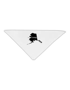 Alaska - United States Shape Adult 19&#x22; Square Bandana by TooLoud