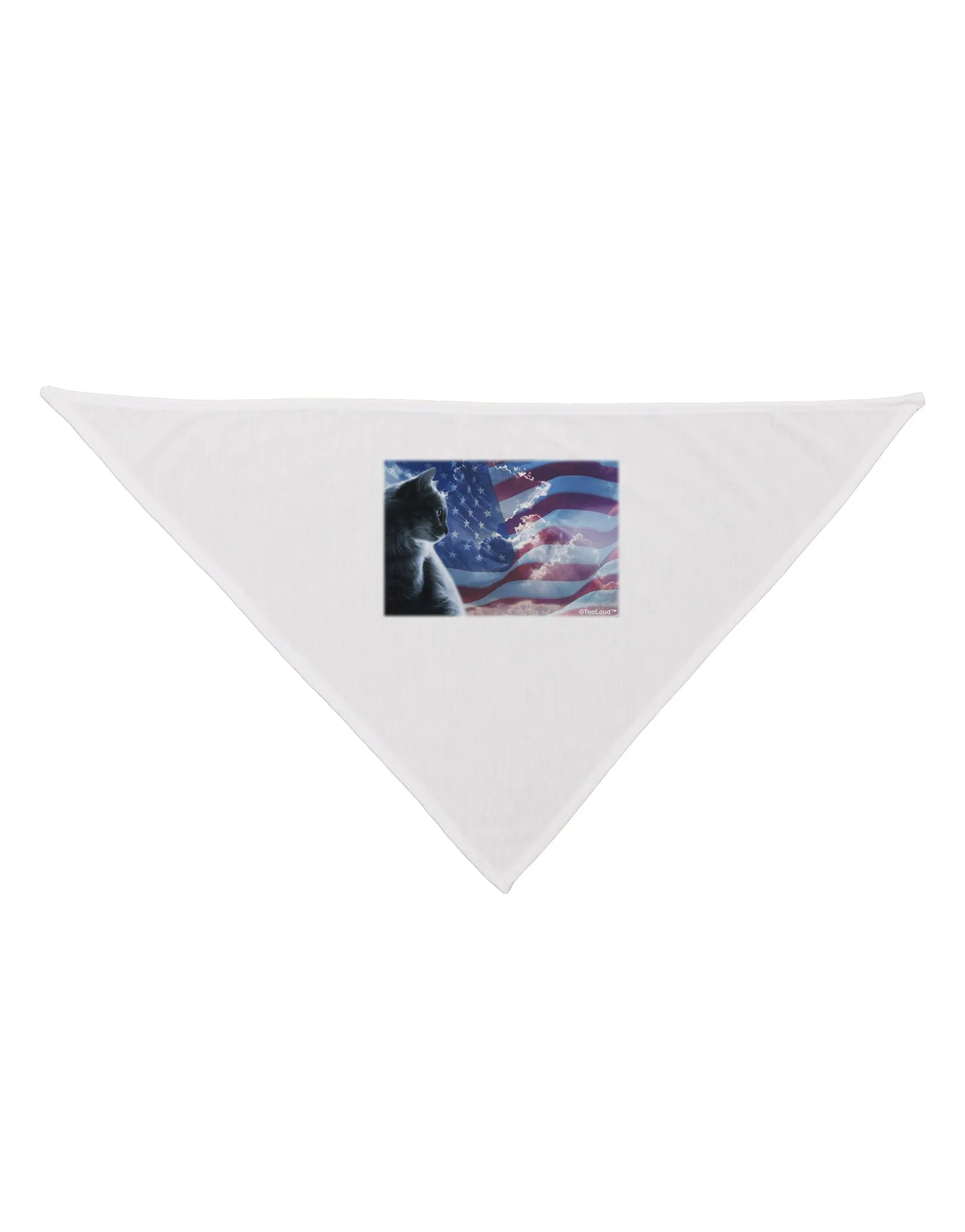 All American Cat Dog Bandana 26 by TooLoud