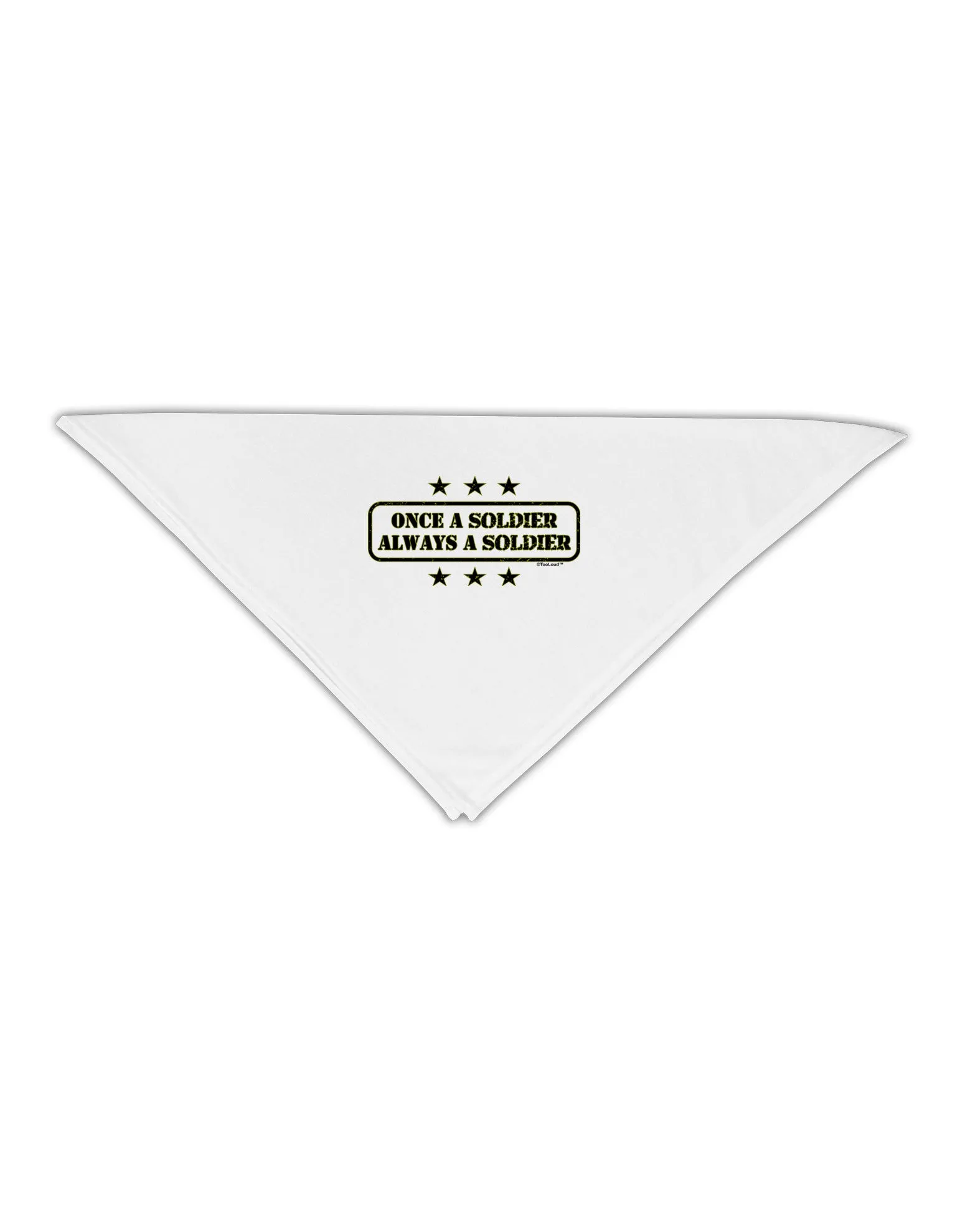 Always A Soldier Adult 19&#x22; Square Bandana