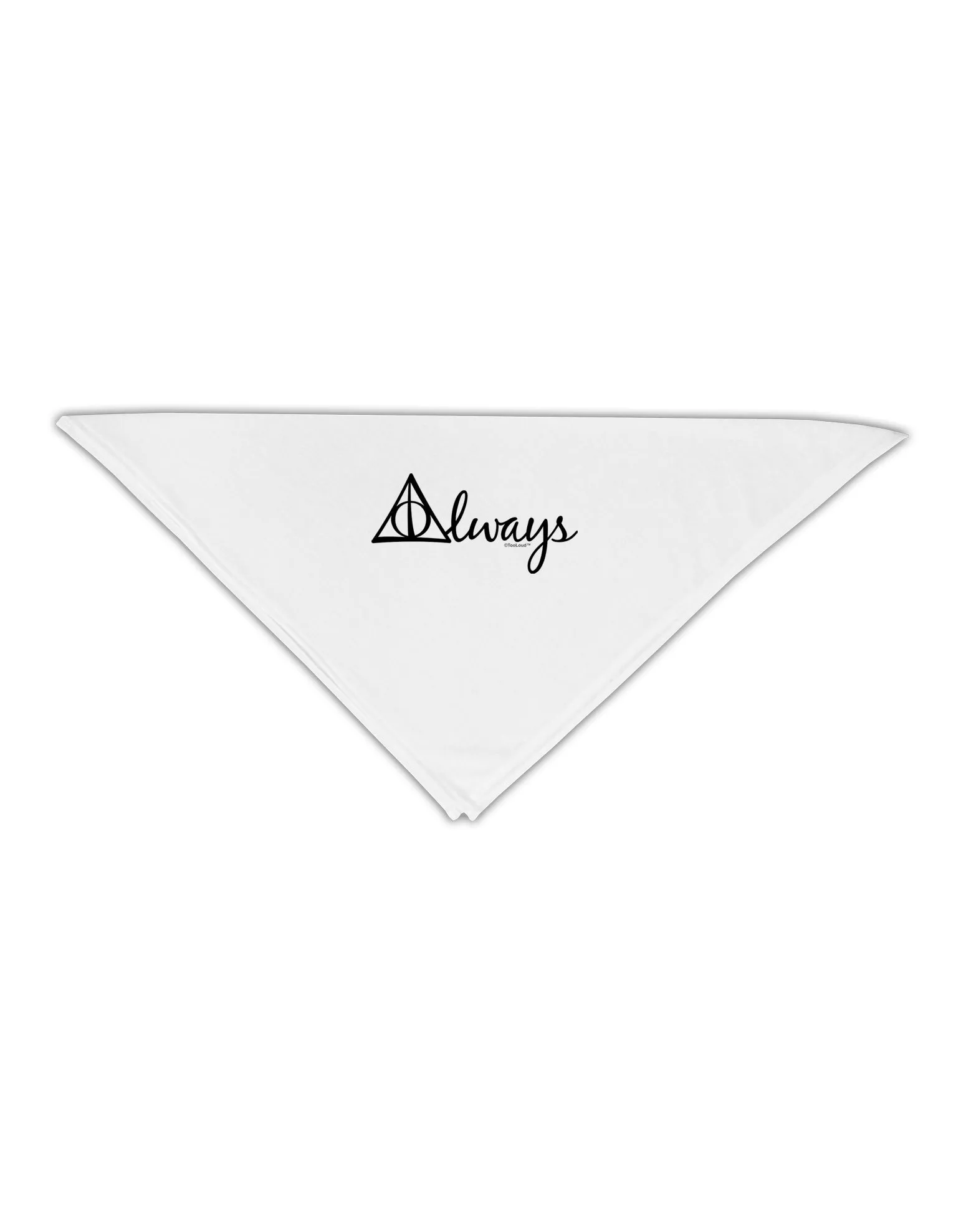 Always Magic Symbol Cursive Adult 19&#x22; Square Bandana by TooLoud