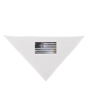 American Flag Galaxy Dog Bandana 26 by TooLoud