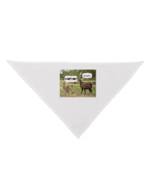 Angry Standing Llamas Dog Bandana 26 by TooLoud