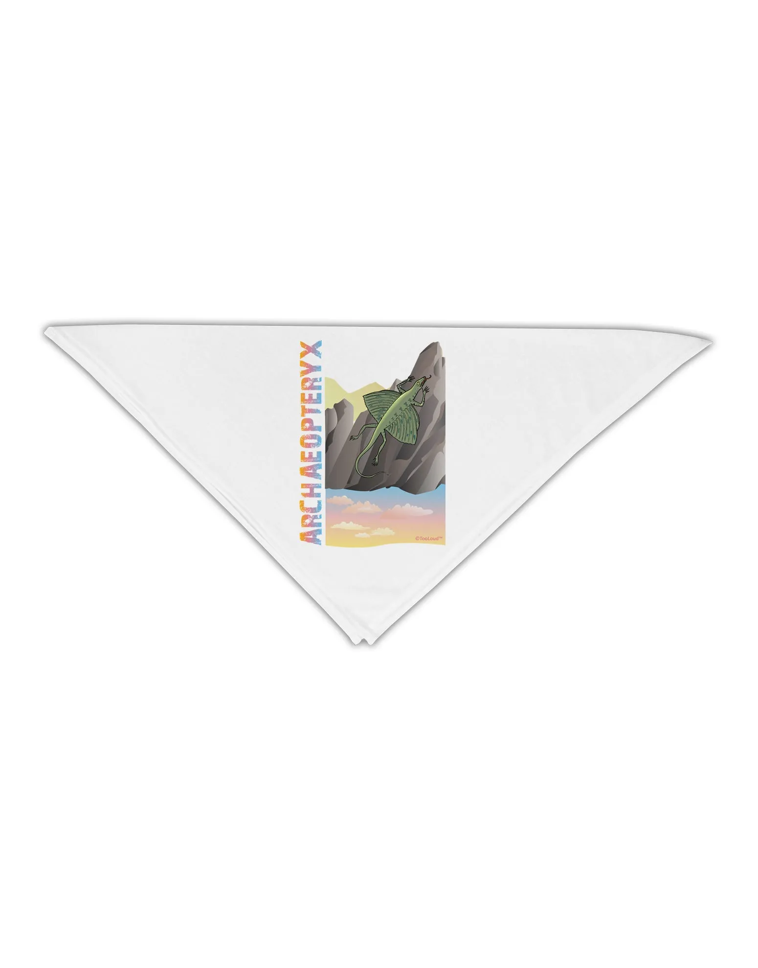 Archaopteryx - With Name Adult 19&#x22; Square Bandana by TooLoud