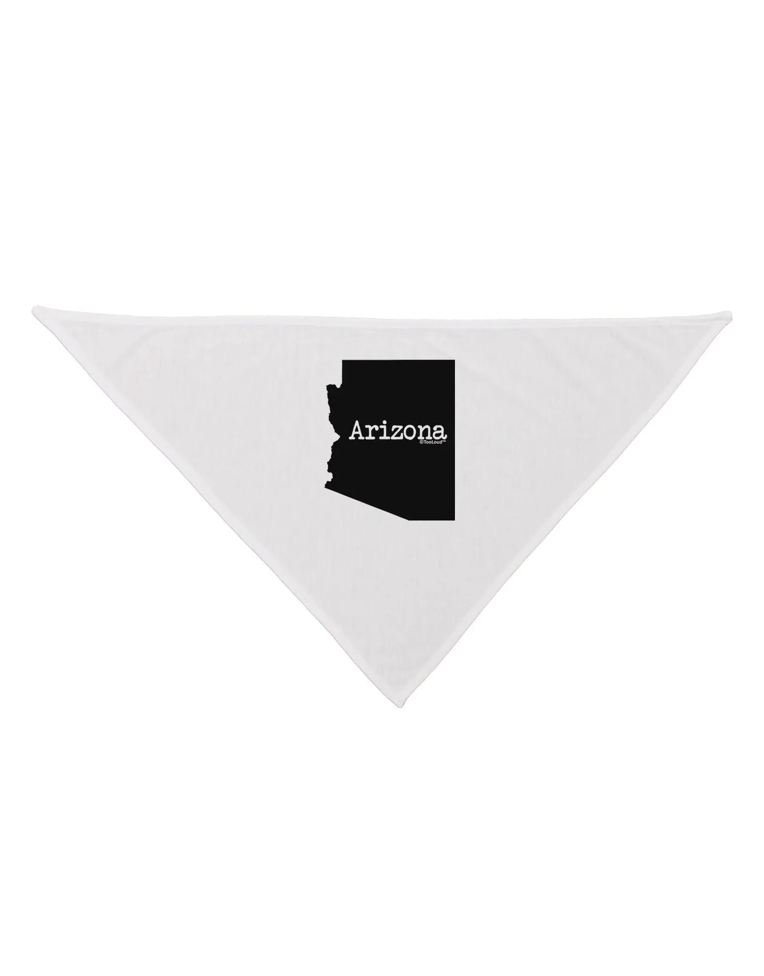 Arizona - United States Shape Dog Bandana 26 by TooLoud