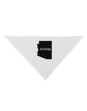 Arizona - United States Shape Dog Bandana 26 by TooLoud