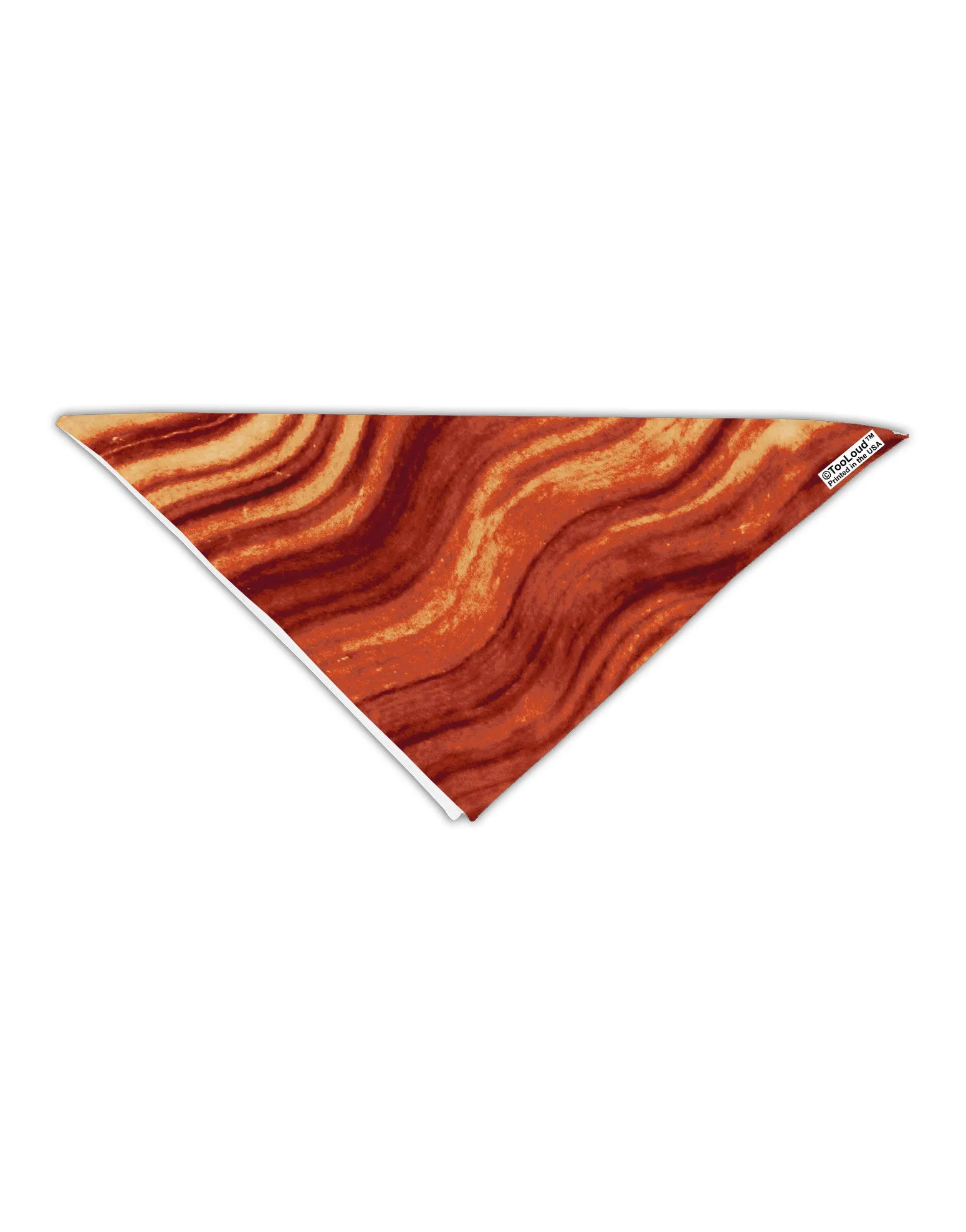 Bacon Bacon Bacon Adult 19&#x22; Square Bandana All Over Print by