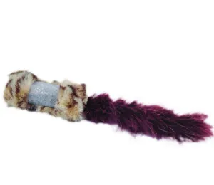 Bergan Turbo Catnip Belly Squirrel Tail Plush Toy