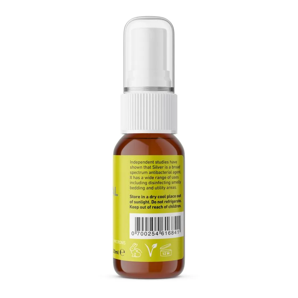 COLLOIDAL SILVER PETCARE 20PPM Pocket Spray