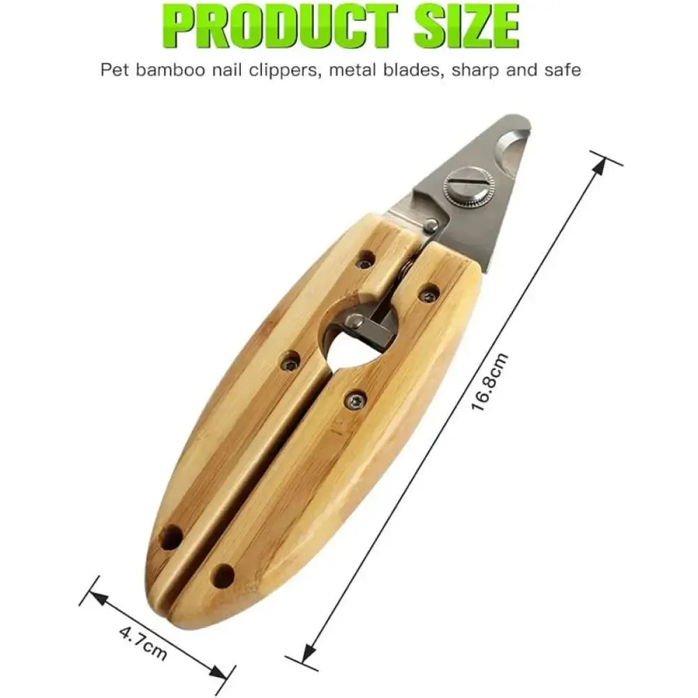 Comfortable Handle Quick Safety Guard Pet Nail Trimmer Cutter for Large, Small Dogs & Cats