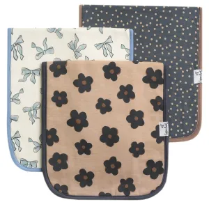 Copper Pearl Baby Bandana Bibs | Gemma in Tan