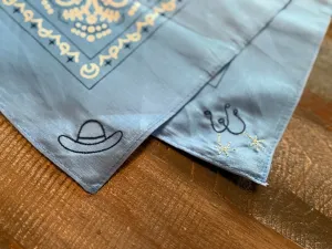 Denim Blue Bandana | Hat   Spurs