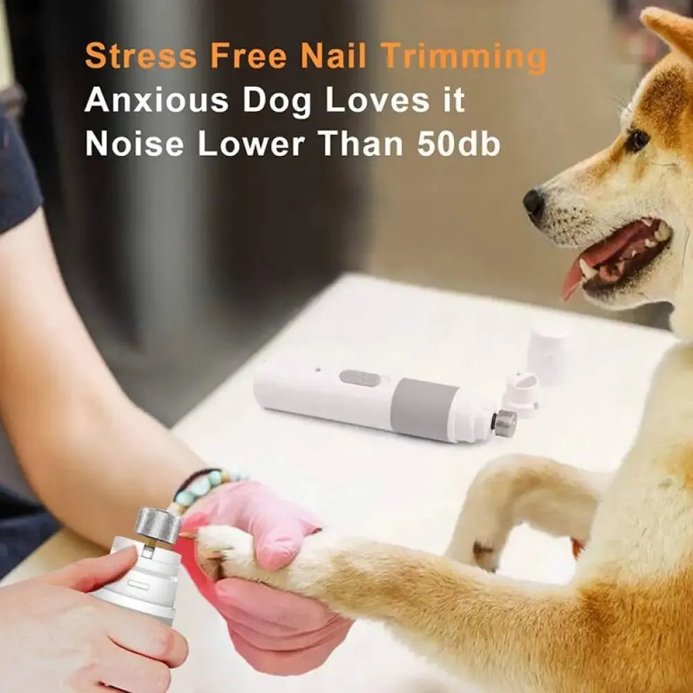 Electric Usb Rechargeable Low Noise Painless Dog Grooming Trimming Clippers for Small Medium Large Dog