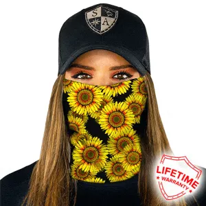 Face Shield Bandana  Sunflower