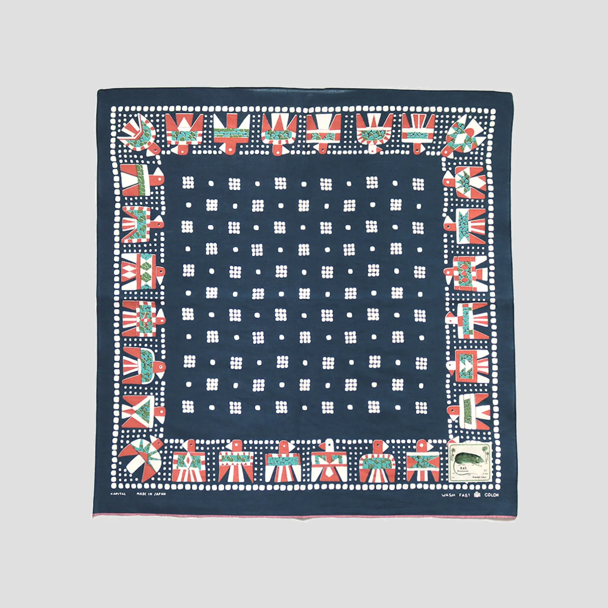 FASTCOLOR SELVEDGE BANDANA (THUNDERBIRD)