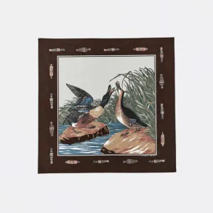 Mallards Bandana (Brown   Duck Calls)
