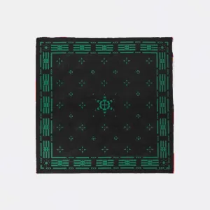 Navigator Bandana (Black   Teal Stars)