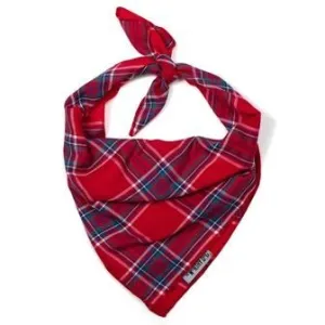 Red Plaid  II Tie Bandana