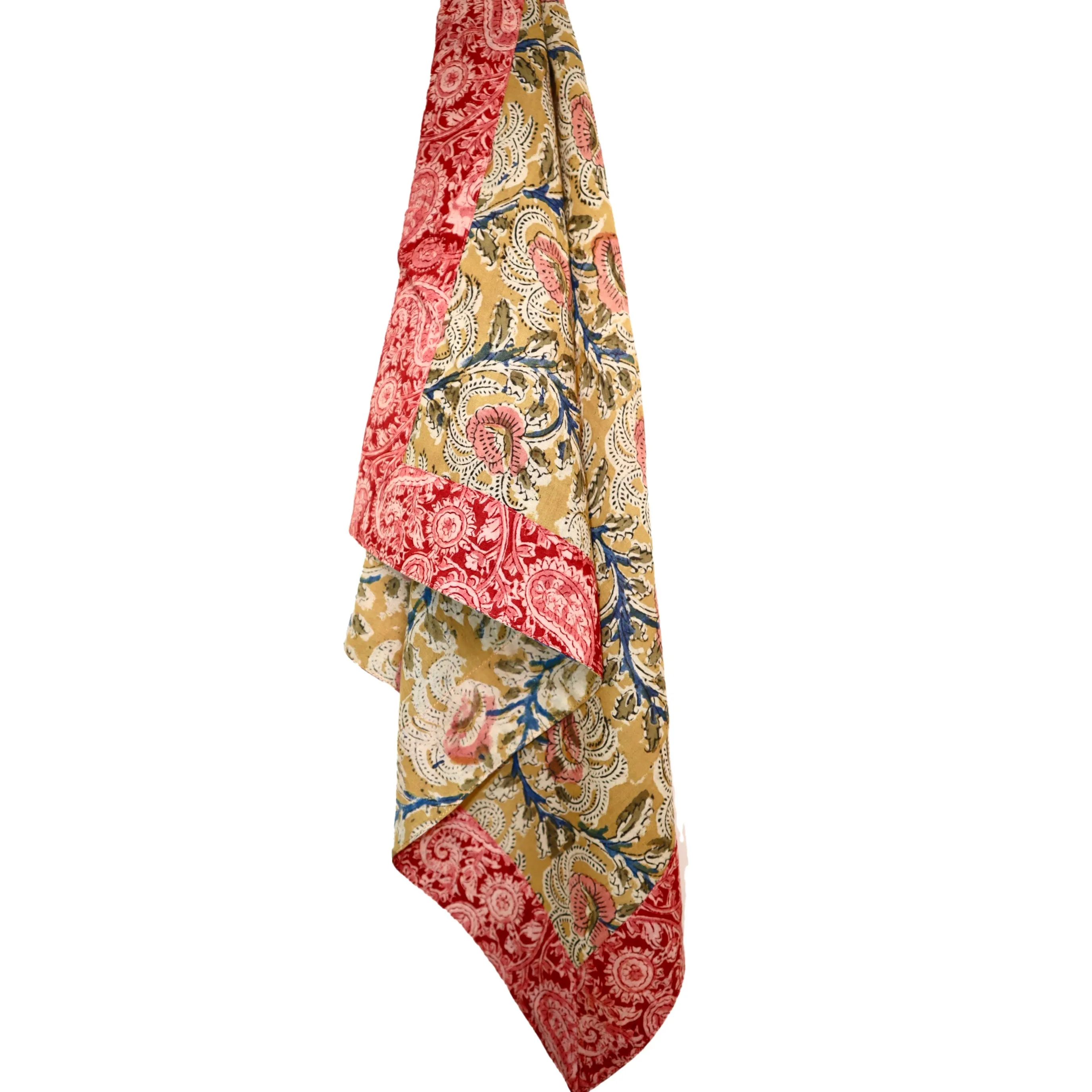 Regal Vine - Appliqu Border Bandana  (KK1489-22)