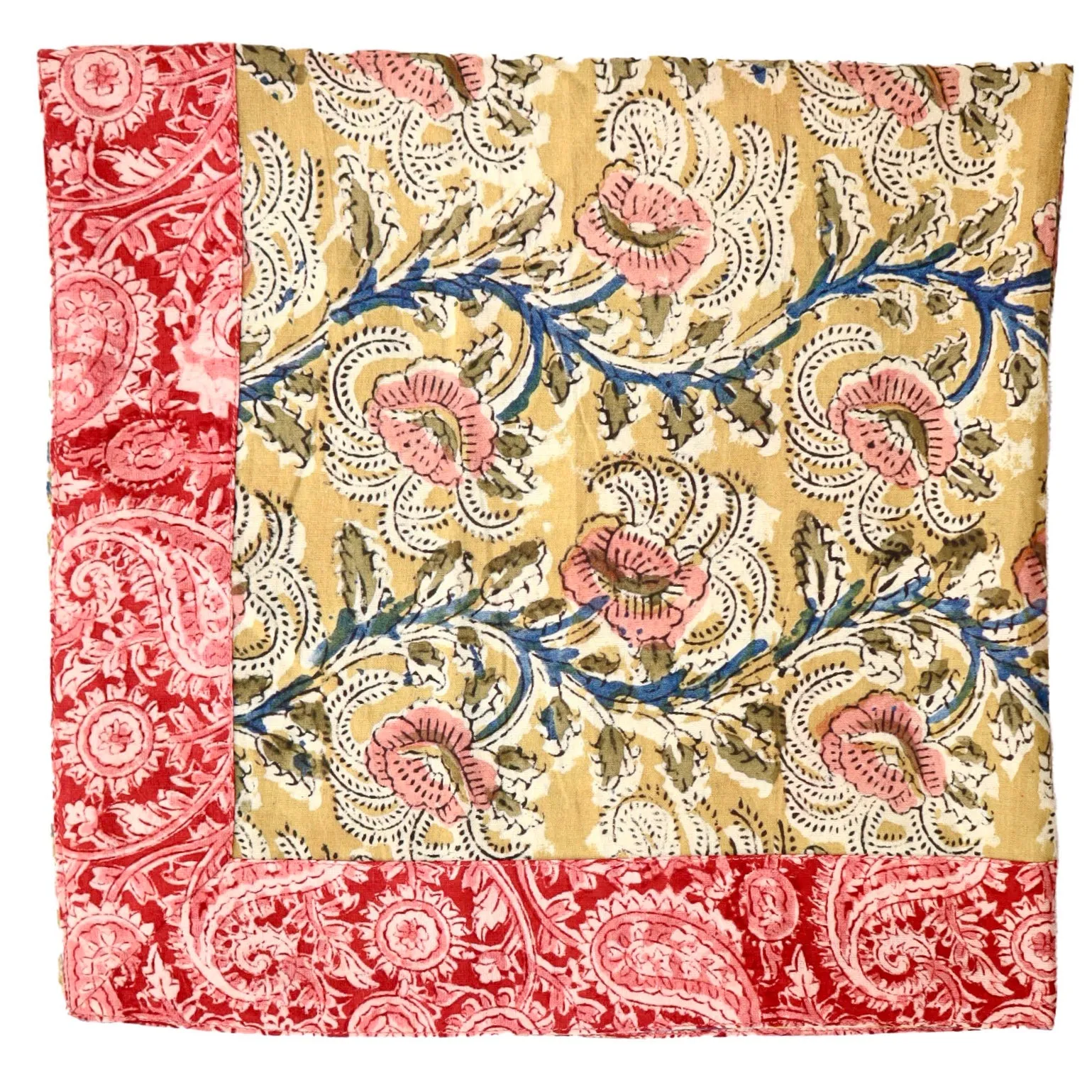 Regal Vine - Appliqu Border Bandana  (KK1489-22)