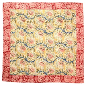 Regal Vine - Appliqu Border Bandana  (KK1489-22)