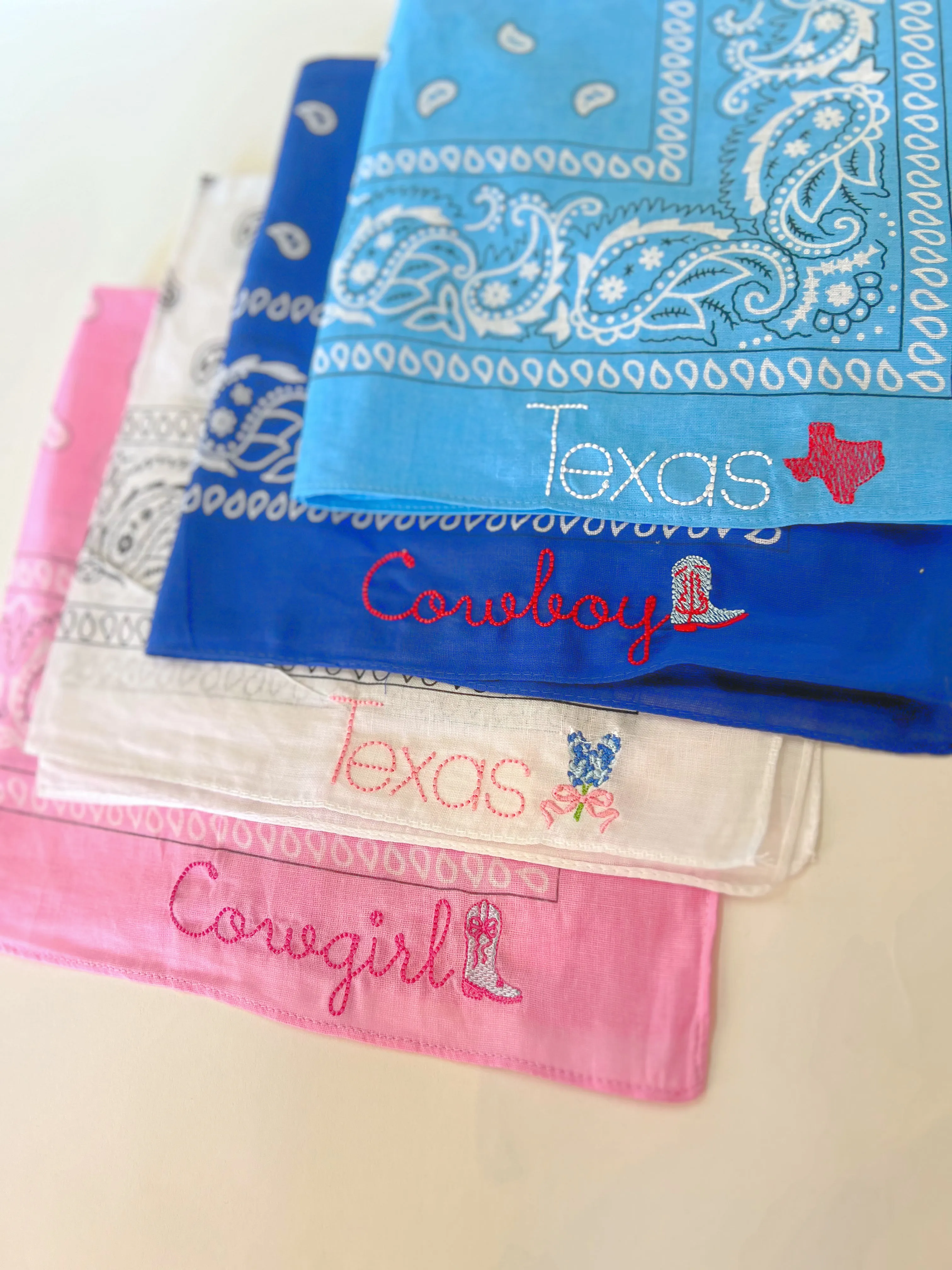 Royal Blue Cowboy Boot Bandana