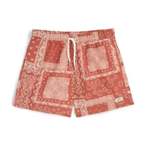 Swim Trunks (Terracotta Bandana)