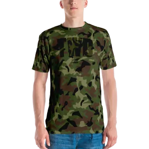 The Walking Dead Camo Logo Unisex All-Over Print Short Sleeve T-Shirt