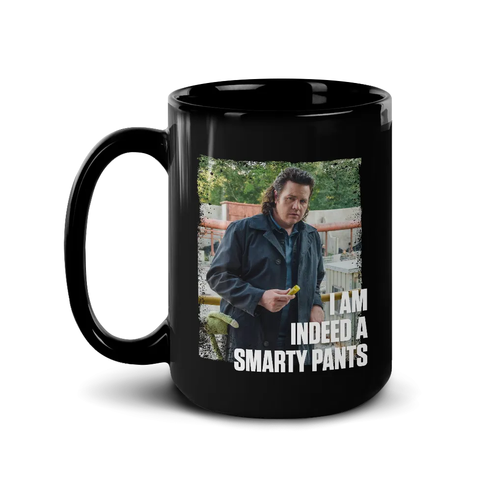 The Walking Dead Eugene Smarty Pants Black Mug