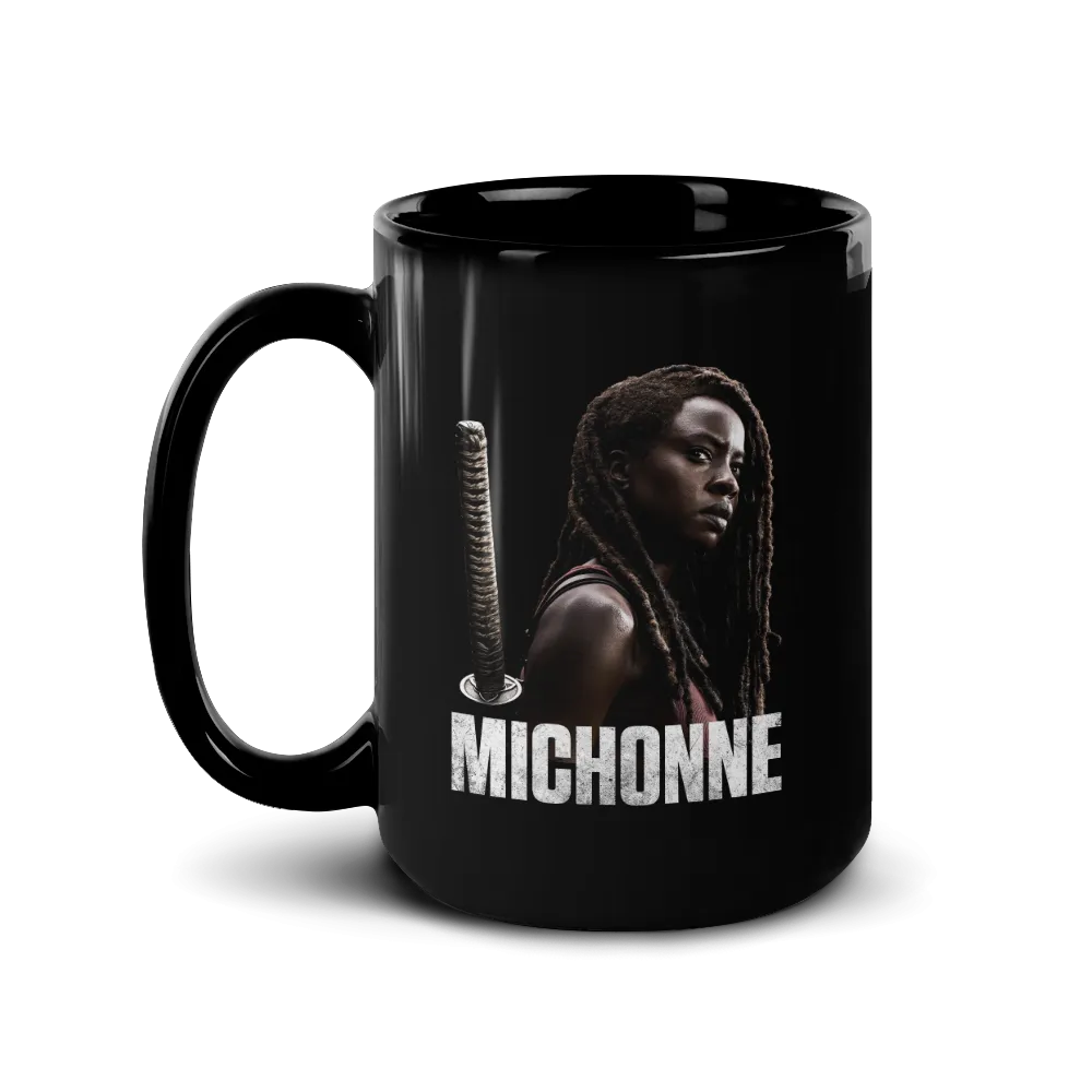 The Walking Dead Michonne Season 10 Black Mug
